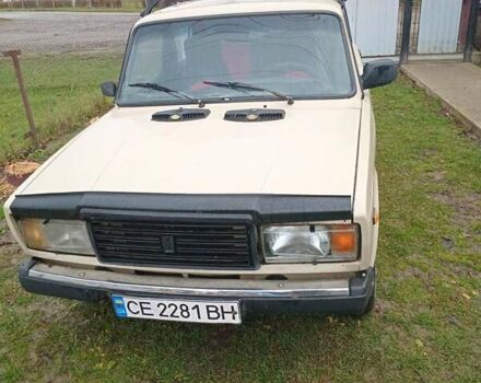 Бежевый ВАЗ 2107, объемом двигателя 1.5 л и пробегом 350 тыс. км за 593 $, фото 1 на Automoto.ua