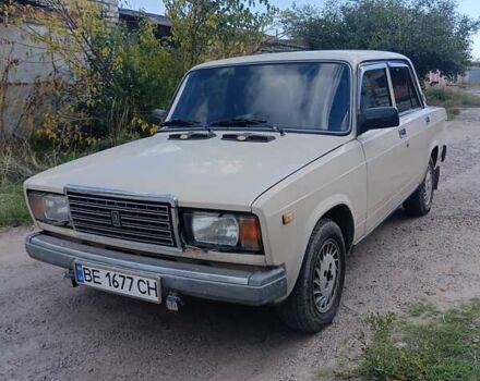 Бежевый ВАЗ 2107, объемом двигателя 1.45 л и пробегом 204 тыс. км за 1500 $, фото 1 на Automoto.ua
