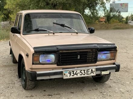 Бежевый ВАЗ 2107, объемом двигателя 1.3 л и пробегом 300 тыс. км за 478 $, фото 1 на Automoto.ua