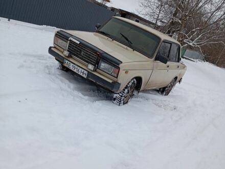 Бежевый ВАЗ 2107, объемом двигателя 1.5 л и пробегом 250 тыс. км за 682 $, фото 1 на Automoto.ua