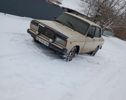 Бежевый ВАЗ 2107, объемом двигателя 1.5 л и пробегом 250 тыс. км за 682 $, фото 1 на Automoto.ua