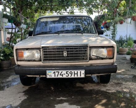 Бежевий ВАЗ 2107, об'ємом двигуна 1.7 л та пробігом 17 тис. км за 1000 $, фото 1 на Automoto.ua