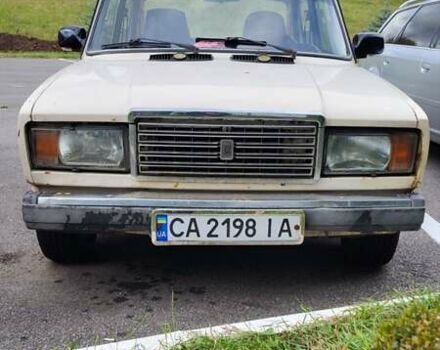 Бежевий ВАЗ 2107, об'ємом двигуна 1.58 л та пробігом 455 тис. км за 472 $, фото 1 на Automoto.ua