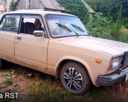 Бежевый ВАЗ 2107, объемом двигателя 1.3 л и пробегом 123 тыс. км за 850 $, фото 1 на Automoto.ua