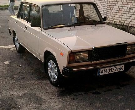 Бежевий ВАЗ 2107, об'ємом двигуна 1.5 л та пробігом 198 тис. км за 1100 $, фото 1 на Automoto.ua