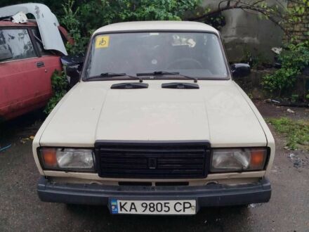 Бежевый ВАЗ 2107, объемом двигателя 1.5 л и пробегом 200 тыс. км за 237 $, фото 1 на Automoto.ua