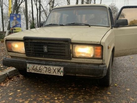 Бежевий ВАЗ 2107, об'ємом двигуна 1.5 л та пробігом 150 тис. км за 594 $, фото 1 на Automoto.ua