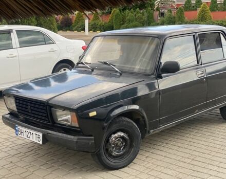 Черный ВАЗ 2107, объемом двигателя 1.5 л и пробегом 400 тыс. км за 700 $, фото 1 на Automoto.ua