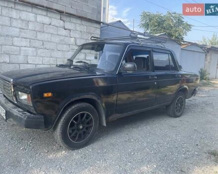 Черный ВАЗ 2107, объемом двигателя 0 л и пробегом 80 тыс. км за 1000 $, фото 1 на Automoto.ua