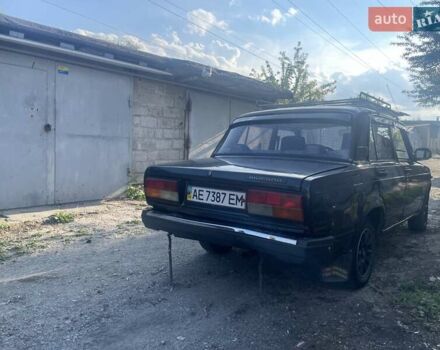 Черный ВАЗ 2107, объемом двигателя 0 л и пробегом 80 тыс. км за 1000 $, фото 5 на Automoto.ua