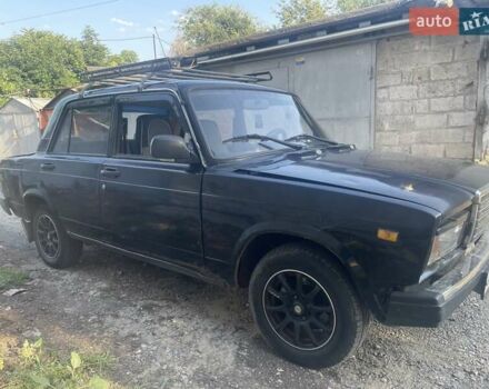 Черный ВАЗ 2107, объемом двигателя 0 л и пробегом 80 тыс. км за 1000 $, фото 2 на Automoto.ua