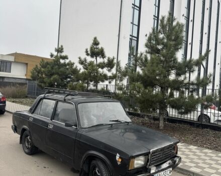 Черный ВАЗ 2107, объемом двигателя 1.5 л и пробегом 73 тыс. км за 550 $, фото 3 на Automoto.ua