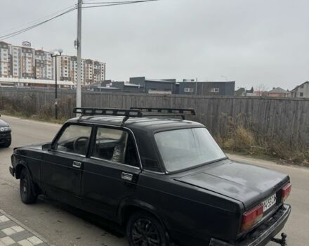 Черный ВАЗ 2107, объемом двигателя 1.5 л и пробегом 73 тыс. км за 550 $, фото 1 на Automoto.ua
