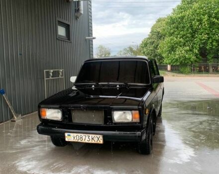Черный ВАЗ 2107, объемом двигателя 0 л и пробегом 40 тыс. км за 486 $, фото 2 на Automoto.ua