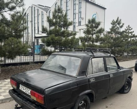 Черный ВАЗ 2107, объемом двигателя 1.5 л и пробегом 73 тыс. км за 550 $, фото 2 на Automoto.ua