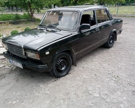 Черный ВАЗ 2107, объемом двигателя 1.6 л и пробегом 1 тыс. км за 812 $, фото 4 на Automoto.ua