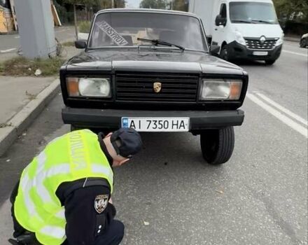 Черный ВАЗ 2107, объемом двигателя 1.5 л и пробегом 96 тыс. км за 1500 $, фото 9 на Automoto.ua