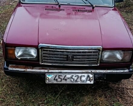 Черный ВАЗ 2107, объемом двигателя 1.6 л и пробегом 46 тыс. км за 474 $, фото 6 на Automoto.ua