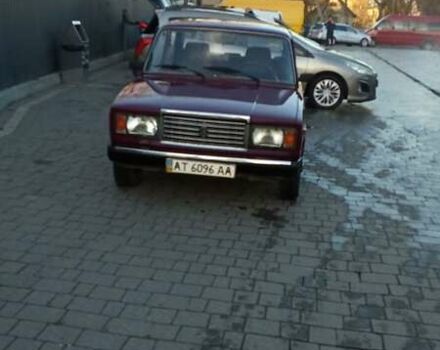 Черный ВАЗ 2107, объемом двигателя 1.5 л и пробегом 89 тыс. км за 1150 $, фото 1 на Automoto.ua