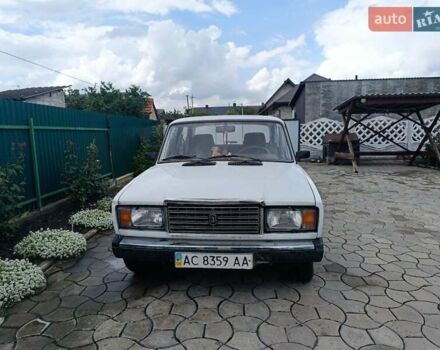 Черный ВАЗ 2107, объемом двигателя 0.11 л и пробегом 465 тыс. км за 1057 $, фото 1 на Automoto.ua