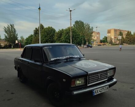 Черный ВАЗ 2107, объемом двигателя 1.5 л и пробегом 80 тыс. км за 915 $, фото 5 на Automoto.ua