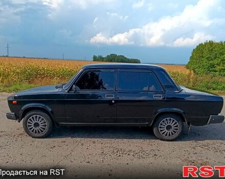 Черный ВАЗ 2107, объемом двигателя 1.5 л и пробегом 0 тыс. км за 3400 $, фото 1 на Automoto.ua