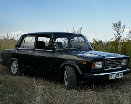 Черный ВАЗ 2107, объемом двигателя 1.5 л и пробегом 187 тыс. км за 1409 $, фото 3 на Automoto.ua