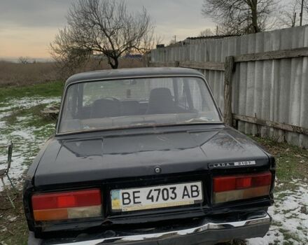 Чорний ВАЗ 2107, об'ємом двигуна 1.6 л та пробігом 70 тис. км за 639 $, фото 2 на Automoto.ua
