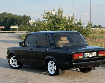 Черный ВАЗ 2107, объемом двигателя 1.5 л и пробегом 110 тыс. км за 1450 $, фото 3 на Automoto.ua