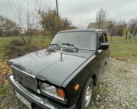 Чорний ВАЗ 2107, об'ємом двигуна 1.5 л та пробігом 166 тис. км за 1900 $, фото 1 на Automoto.ua
