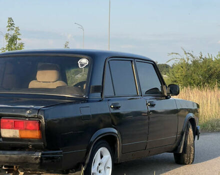 Черный ВАЗ 2107, объемом двигателя 1.5 л и пробегом 110 тыс. км за 1450 $, фото 5 на Automoto.ua