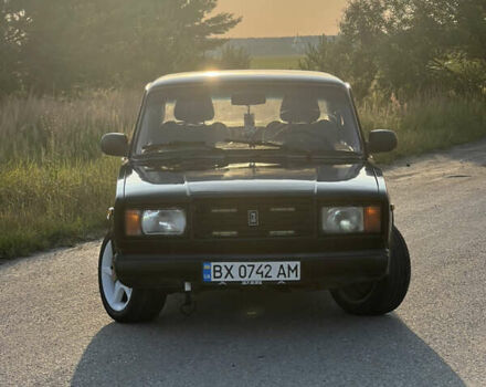 Черный ВАЗ 2107, объемом двигателя 1.5 л и пробегом 110 тыс. км за 1450 $, фото 1 на Automoto.ua