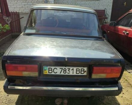 Черный ВАЗ 2107, объемом двигателя 0 л и пробегом 120 тыс. км за 600 $, фото 1 на Automoto.ua