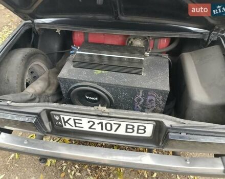 Черный ВАЗ 2107, объемом двигателя 1.5 л и пробегом 80 тыс. км за 1600 $, фото 1 на Automoto.ua