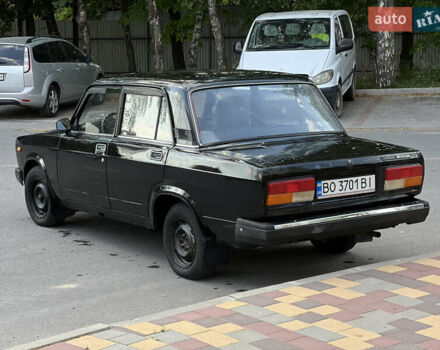 Черный ВАЗ 2107, объемом двигателя 1.5 л и пробегом 90 тыс. км за 950 $, фото 5 на Automoto.ua