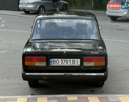 Черный ВАЗ 2107, объемом двигателя 1.5 л и пробегом 90 тыс. км за 950 $, фото 4 на Automoto.ua