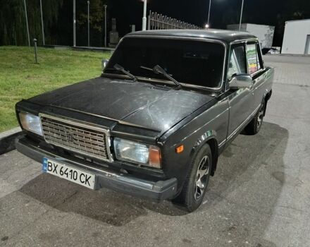 Черный ВАЗ 2107, объемом двигателя 1.5 л и пробегом 79 тыс. км за 1550 $, фото 4 на Automoto.ua