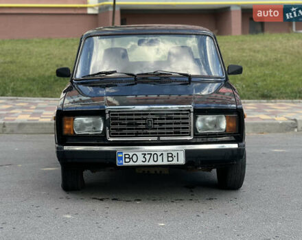 Черный ВАЗ 2107, объемом двигателя 1.5 л и пробегом 90 тыс. км за 950 $, фото 1 на Automoto.ua