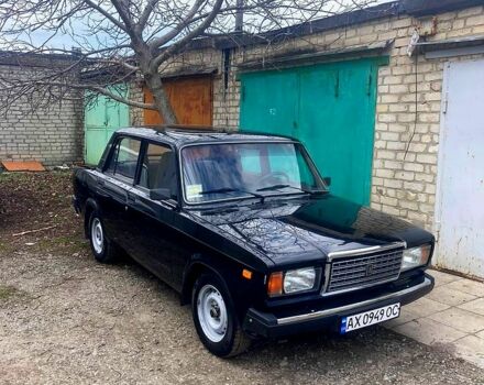 Черный ВАЗ 2107, объемом двигателя 1.6 л и пробегом 75 тыс. км за 1999 $, фото 1 на Automoto.ua
