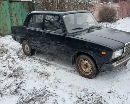 Черный ВАЗ 2107, объемом двигателя 0 л и пробегом 120 тыс. км за 568 $, фото 1 на Automoto.ua