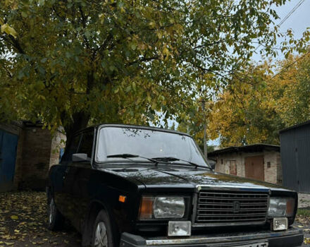 Черный ВАЗ 2107, объемом двигателя 1.6 л и пробегом 241 тыс. км за 1700 $, фото 2 на Automoto.ua