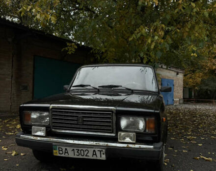 Черный ВАЗ 2107, объемом двигателя 1.6 л и пробегом 241 тыс. км за 1700 $, фото 1 на Automoto.ua