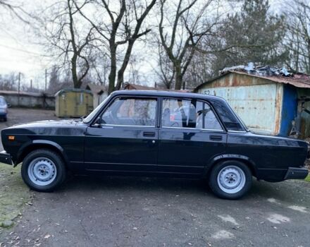 Черный ВАЗ 2107, объемом двигателя 1.6 л и пробегом 99 тыс. км за 2400 $, фото 2 на Automoto.ua