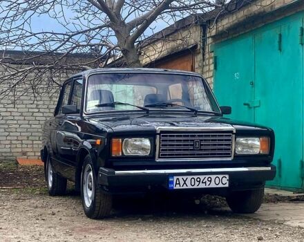 Черный ВАЗ 2107, объемом двигателя 1.6 л и пробегом 75 тыс. км за 1999 $, фото 3 на Automoto.ua