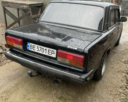 Чорний ВАЗ 2107, об'ємом двигуна 1.6 л та пробігом 109 тис. км за 1300 $, фото 4 на Automoto.ua