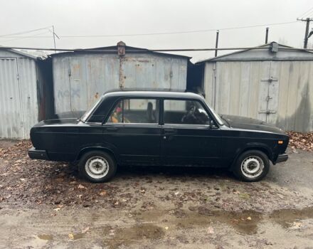 Черный ВАЗ 2107, объемом двигателя 1.6 л и пробегом 96 тыс. км за 500 $, фото 1 на Automoto.ua