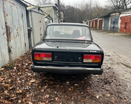 Черный ВАЗ 2107, объемом двигателя 1.6 л и пробегом 96 тыс. км за 500 $, фото 2 на Automoto.ua