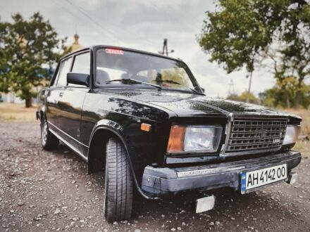 Чорний ВАЗ 2107, об'ємом двигуна 1.5 л та пробігом 100 тис. км за 2056 $, фото 1 на Automoto.ua