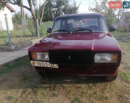 Черный ВАЗ 2107, объемом двигателя 1.3 л и пробегом 140 тыс. км за 400 $, фото 1 на Automoto.ua