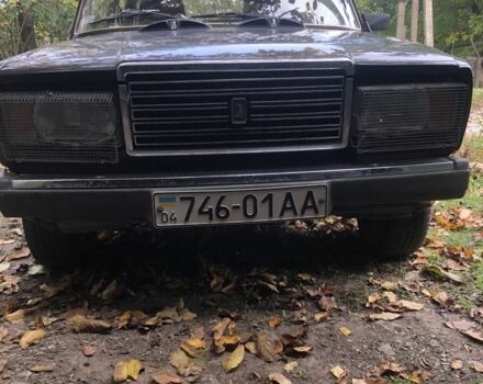 ВАЗ 2107 1991 в Каменское - Днепродзержинск на Automoto.ua Черный ВАЗ 2107, объемом двигателя 1.5 л и пробегом 122 тыс. км за 1300 $, фото 1 на Automoto.ua
